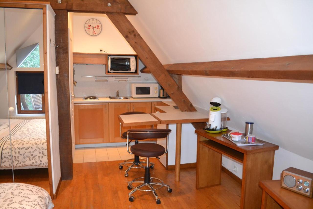 Studio Du Domaine De La Petitiere Bonneville-la-Louvet Dış mekan fotoğraf
